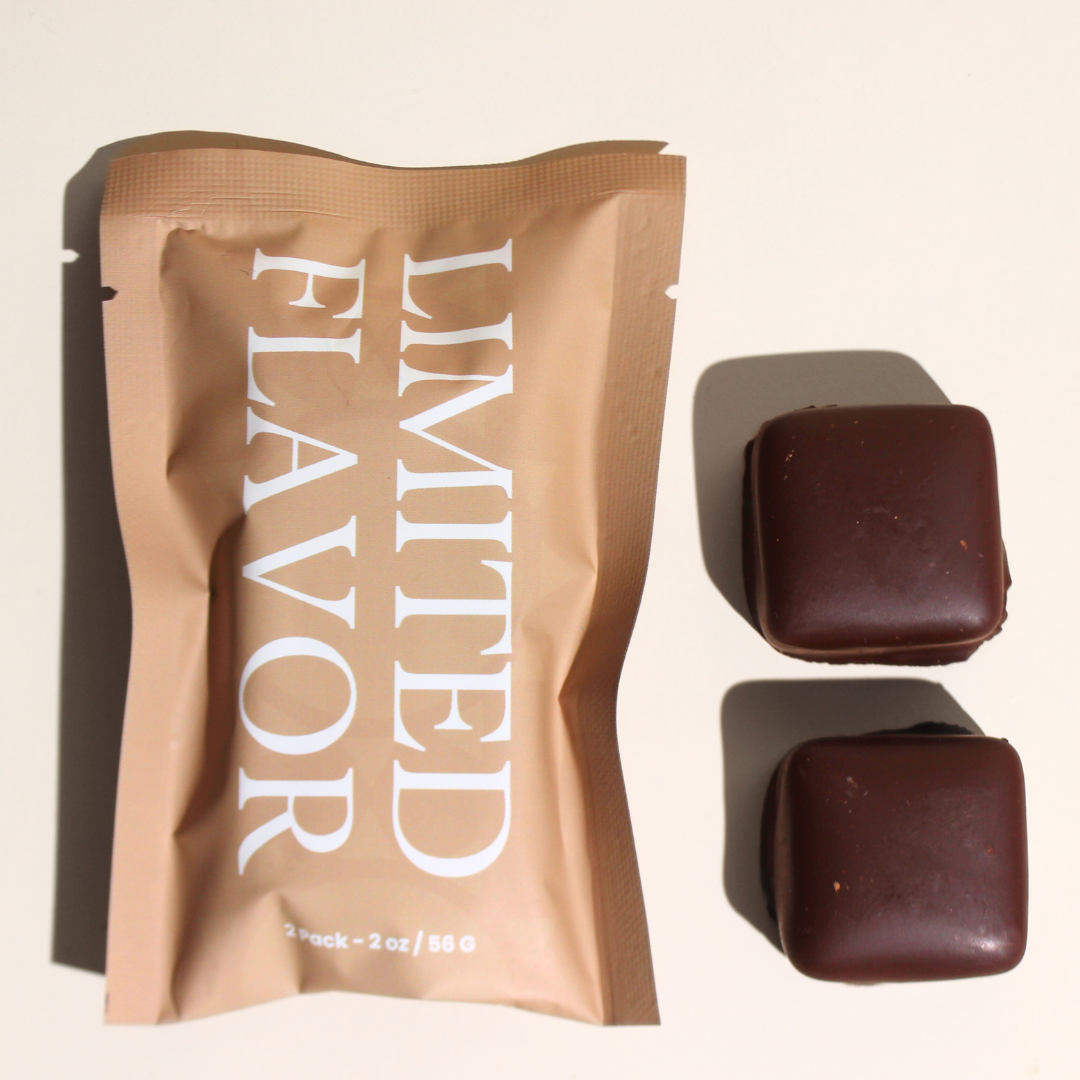 Candied Tahini Truffles